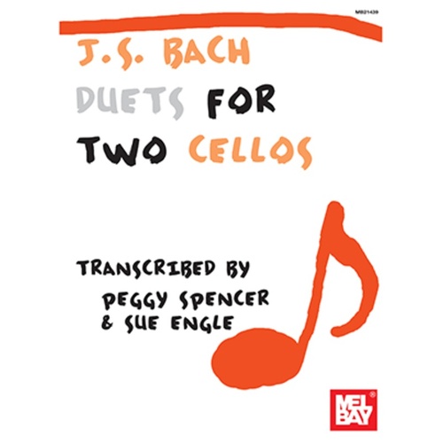 J S Bach Duets For Two Cellos Book