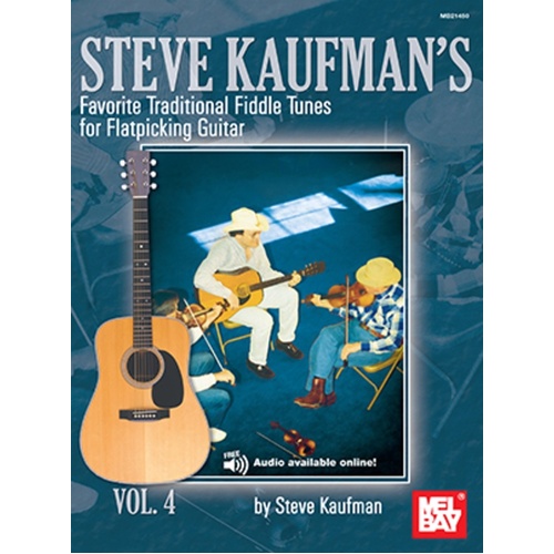Steve Kaufman's Traditional Fiddle Tunes Vol4 Book