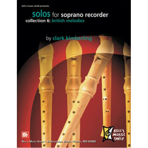 Solos For Soprano Recorder Collection 6 (Softcover Book)