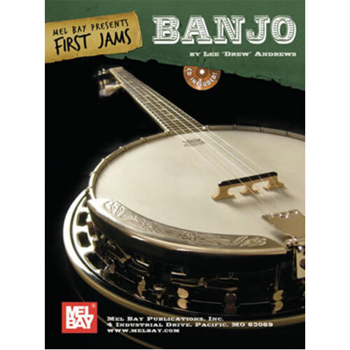 First Jams Banjo Softcover Book/CD
