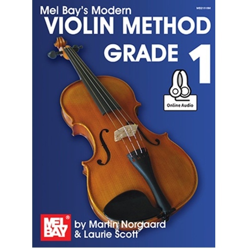 Modern Violin Method Grade 1 Book by Mel Bay Publications
