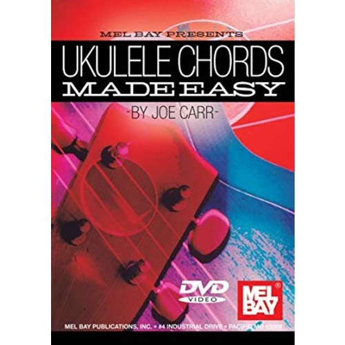 Ukulele Chords Made Easy DVD Book
