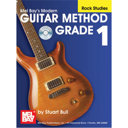 Modern Guitar Method Gr 1 Rock Studies Softcover Book/CD