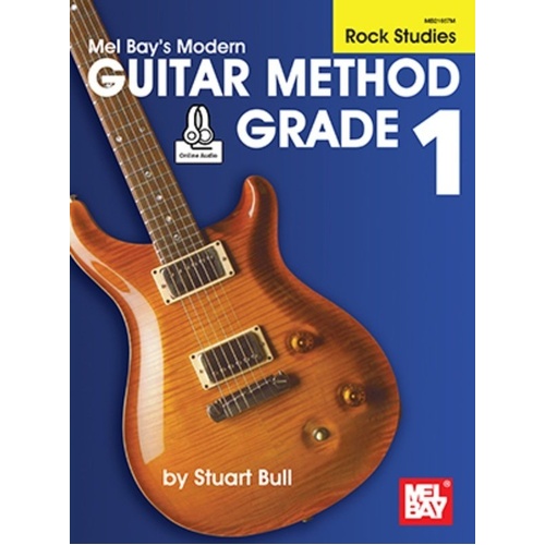 Modern Guitar Method Grade 1: Rock Studies Book with Online Audio
