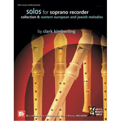 Solos For Soprano Recorder Collection 8 Book