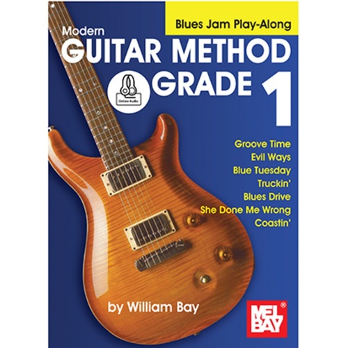 Modern Guitar Method Grade 1 Blues Jam Book/CD Book