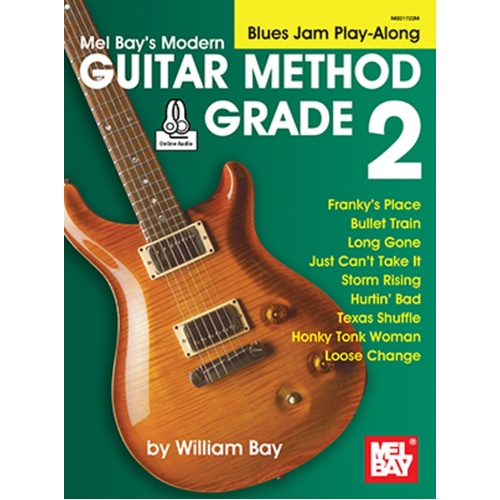 Modern Guitar Method Gr 2 Blues Jam Softcover Book/CD