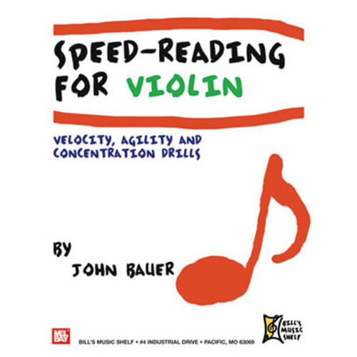 Speed Reading For Violin: Book