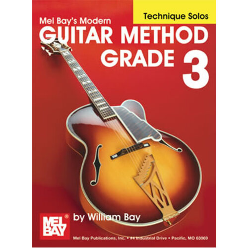 Modern Guitar Method Grade 3 Technique Solos Book