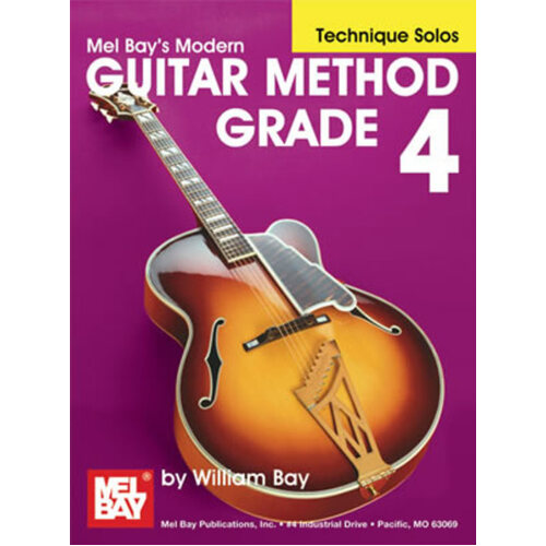 Modern Guitar Method Grade 4 Technique Solos Book