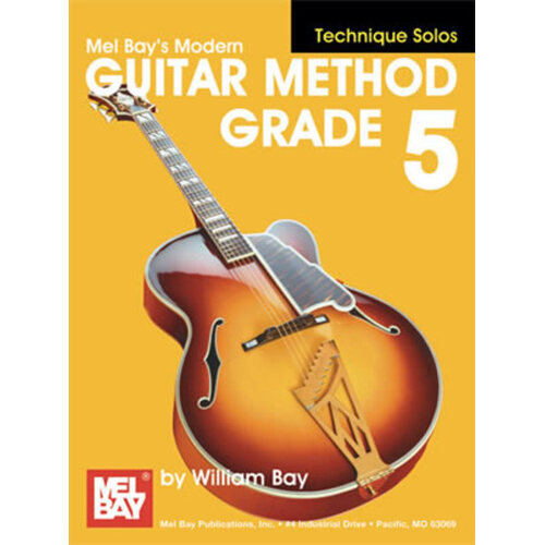 Modern Guitar Method Grade 5 Technique Solos Book
