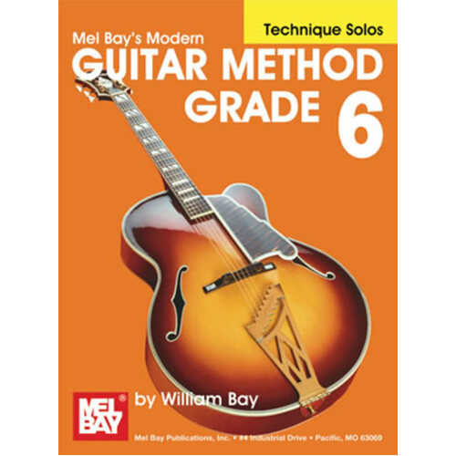 Modern Guitar Method Grade 6 Technique Solos Book