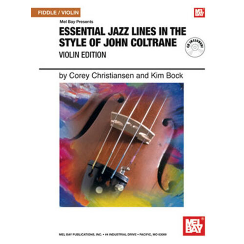 Essential Jazz Lines In Style Of John Coltrane Violin Book