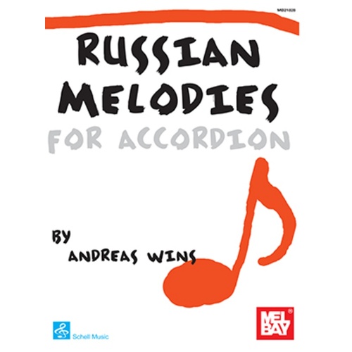 Russian Melodies For Accordion Book