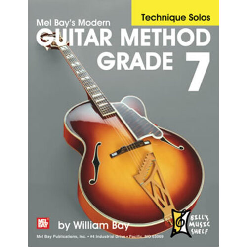 Modern Guitar Method Gr 7 Technique Solos (Softcover Book)