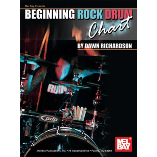 Beginning Rock Drum Chart (Chart Only) Book