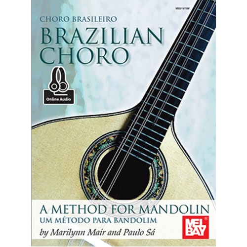Brazilian Choro Method Mandolin And Bandolim Book/CD Book