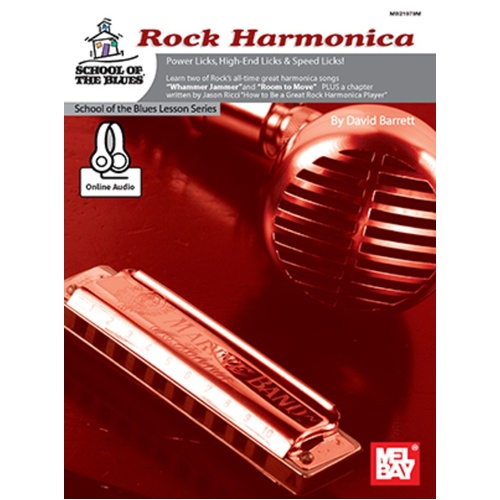 Rock Harmonica Book/ 2 CD Set Book