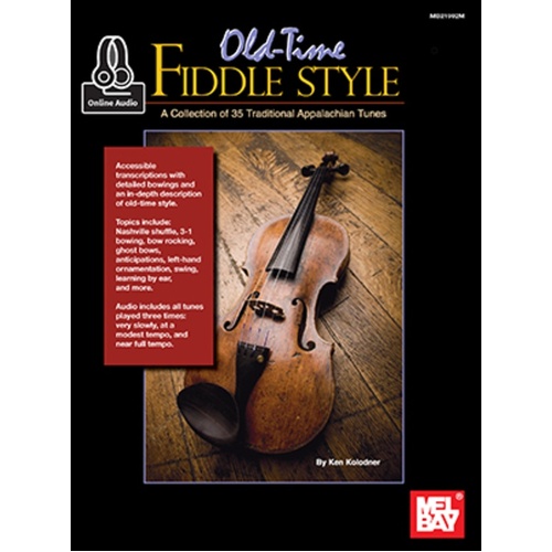 Old Time Fiddle Style Book/CD Book