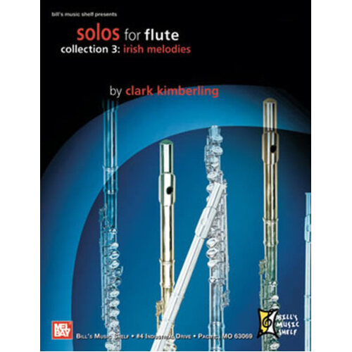 Solos For Flute Collection 3 Irish Melodies (Softcover Book)