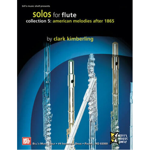 Solos For Flute Coll 5 American Melodies After Book