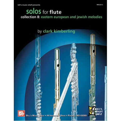 Solos For Flute Coll 8 Eastern European (Softcover Book)