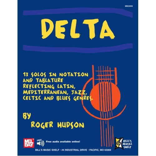 Delta 13 Solos In Notation And Tablature Book/Oa