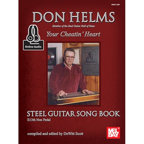 Your Cheatin Heart Steel Guitar Song Book/Oa (Softcover Book/Online Audio) Book