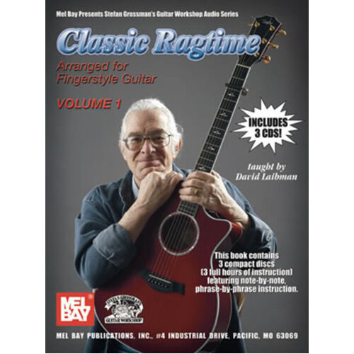 Classic Ragtime Vol 1 Book/3Cd