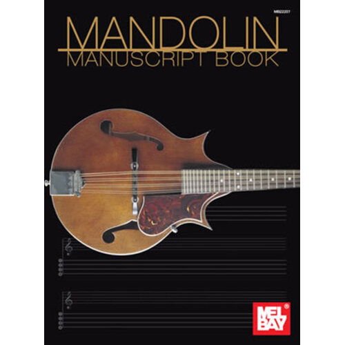 Mandolin Manuscript Book 
