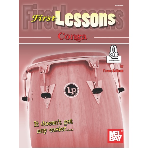 First Lessons Conga Book/Online Audio