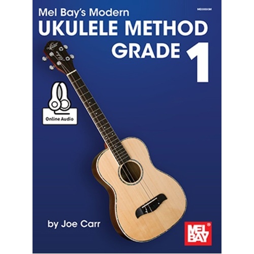 Mel Bay Modern Ukulele Method Grade 1 Book with Online Audio
