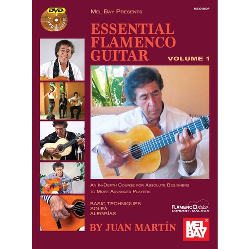Essential Flamenco Guitar Vol 1 Book/DVD (Softcover Book/CD)