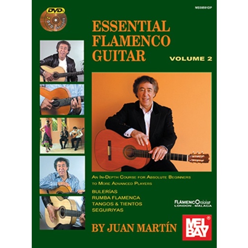 Essential Flamenco Guitar Vol 2 Book/DVD (Softcover Book/CD)