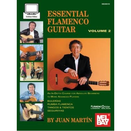 Juan Martin - Essential Flamenco Guitar Vol 2 BK/OLV