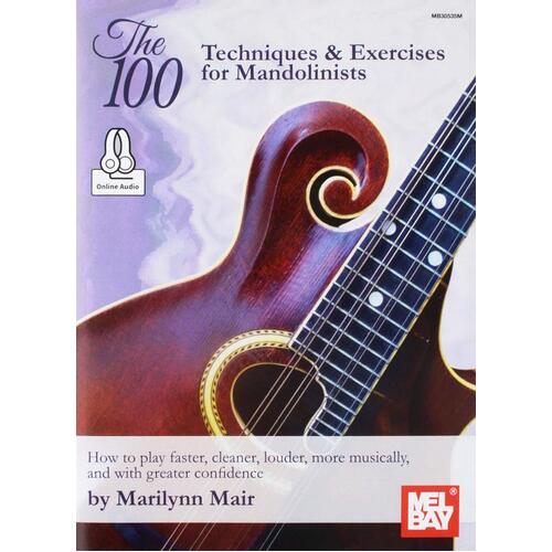 100 Techniques & Exercises For Mandolinists Book/Online Audio