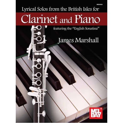 Lyrical Solos From The British Isles Clarinet/Piano