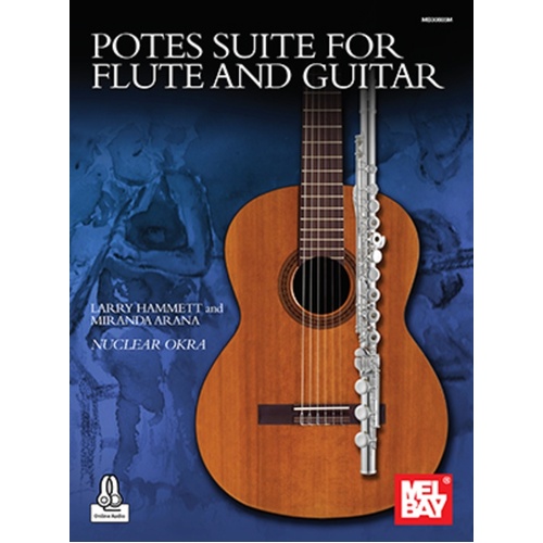 Potes Suite For Flute And Guitar Book/Online Audio