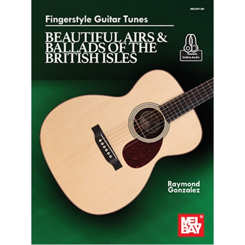 Beautiful Airs & Ballads Of The British Isles Guitar Book/Online Audio