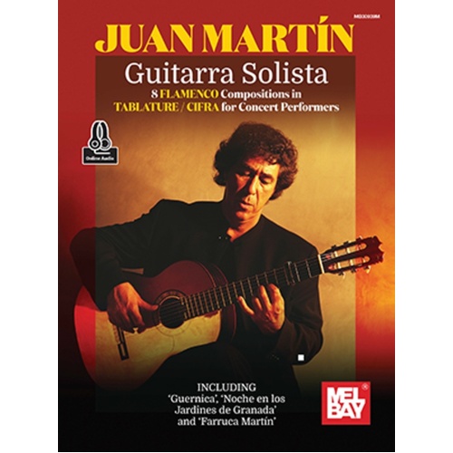 Juan Martin - Guitarra Solista Tab Book/Online Audio