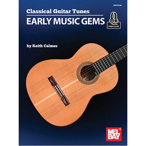 Early Music Gems Classical Guitar Tunes Book/Online Audio