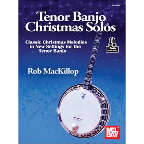 Tenor Banjo Christmas Solos Notes/Tab Book/Online Audio