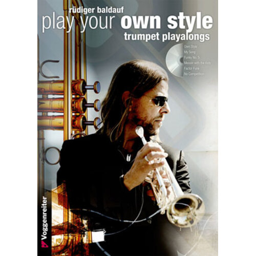 Play Your Own Style Trumpet Playalongs Softcover Book/CD