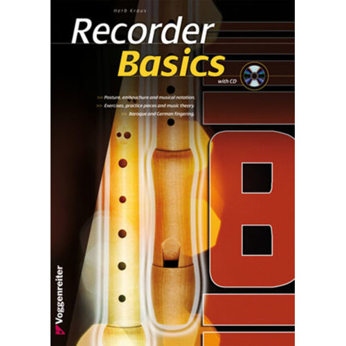 Recorder Basics Softcover Book/CD