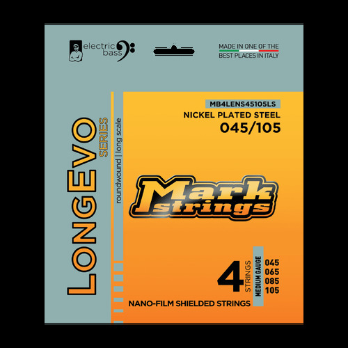 Markbass Longevo Series Nickel 4 String 45/105 Bass Set