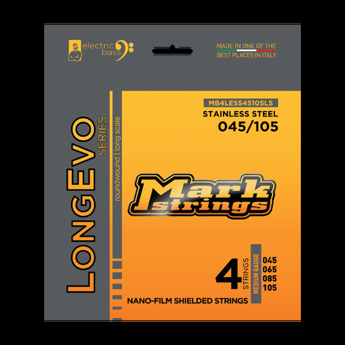 Markbass Longevo Stainless Steel 4 String 45/105 Bass Set