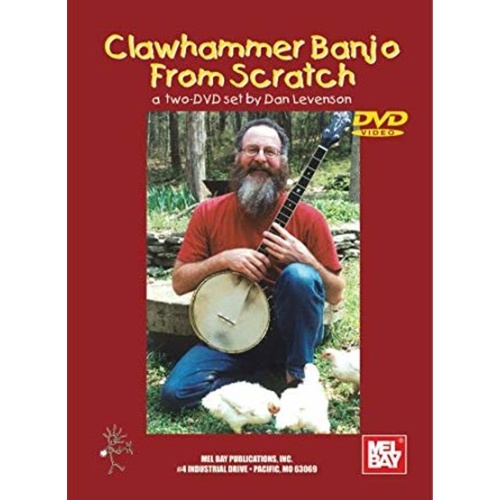 Clawhammer Banjo From Scratch DVD (2-DVD Set) Book