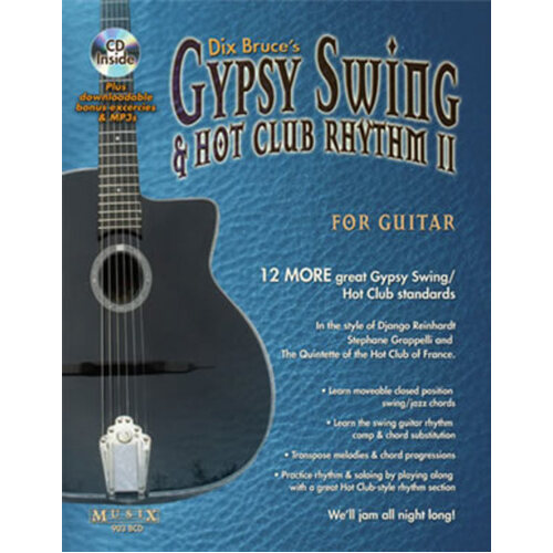 Gypsy Swing And Hot Club Rhythm Ii For Guitar (Softcover Book/CD)