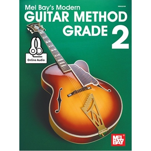 Modern Guitar Method Grade 2 Book with Online Audio Access