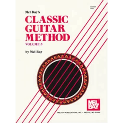 Classic Guitar Method Volume 3 Book with Online Audio Access